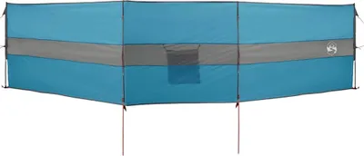Immagine prodotto di vidaXL Frangivento da campeggio blu 490x123 cm Impermeabile