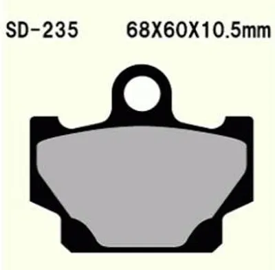 Image de Vesrah Vd-235 Plaquettes De Frein