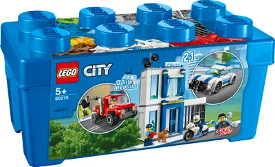 Produktbild von LEGO® City Steinebox Polizei, 60270