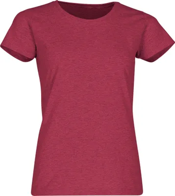 Produktbild von Fruit of the Loom Valueweight T Lady-Fit Farbe: vintage rot meliert Größe: XL