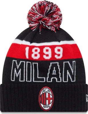 Produktbild von New Era Wintermütze Bommel Beanie - AC MAILAND