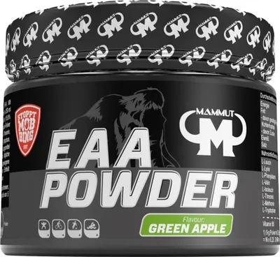Produktbild von Mammut Nutrition - EAA Powder - 250 g Dose, 1 x 250 g Dose, Geschmack: Green Apple