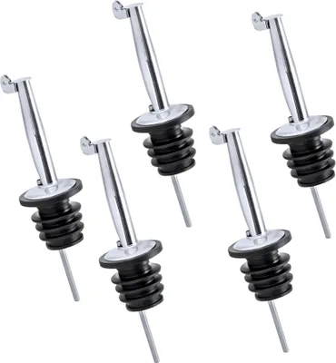Produktbild von Edelstahl Ausgießer 5er Set mit Verschlusskappe