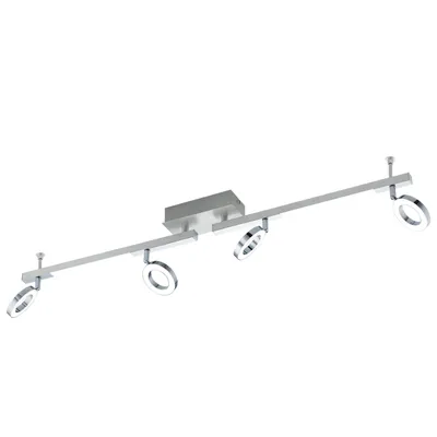 Produktbild von EGLO Cardillio 1, Strahler Oberflächenbeleuchtung, Nicht austauschbare(s) Leuchtmittel, 3000 K, 400 lm, 220-240 V, Aluminium, Chrom