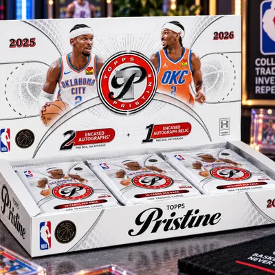 Produktbild von 2025 Topps Pristine Basketball Hobby Box Englisch