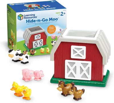 Productafbeelding van Learning Resources Hide n Go Moo Spel 9 - Stuk Set