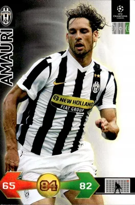 Image de 2009/10 Champions League Panini card: Juventus’ Amauri