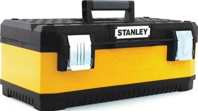 Produktbild von Black & Decker Werkzeugbox 49.7x29.3x22.2cm Metall-Kunststoff Trage über 3 / 4 Boxlänge Stanley - 1-95-612