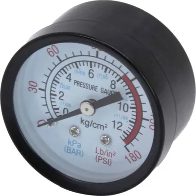 Obrázok produktu pre Manometer pre kompresor 0 - 12bar 1/8'