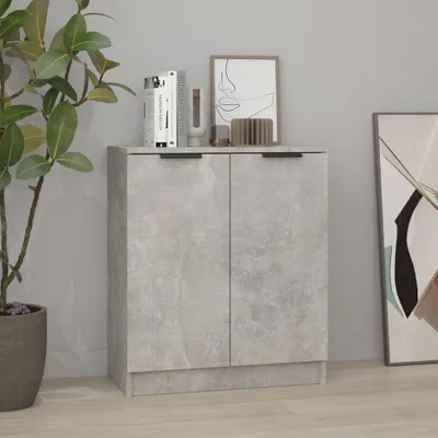 Produktbild von Sideboard in Betongrau 60x30x70cm aus Holzwerkstoff