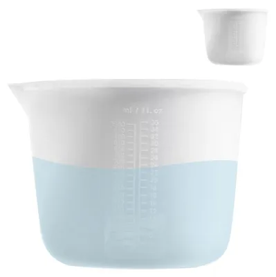 Silikon-Messbecher 1000 ml für Epoxidharz, transparent
