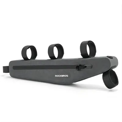 Immagine prodotto di Rockbros As-052 Borsa a tracolla impermeabile per bicicletta - Grigio