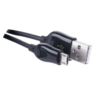 Obrázok produktu pre USB kábel 2.0 A/M - micro B/M 1m čierny, Quick Charge 70361