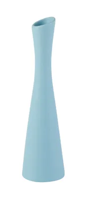 Image de Vase 'X' ( 10x35cm), bleu