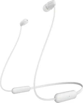 Produktbild von Sony WI-C200 Kopfhörer Kabellos im Ohr, Nackenband Anrufe/Musik Bluetooth Weiß