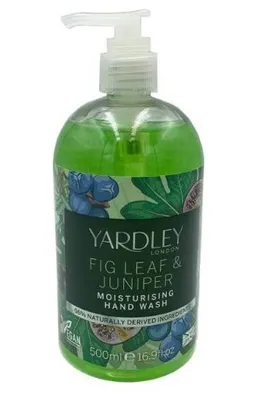 Produktbild von Yardley Feigenblatt & Wacholder Flüssigseife - Frisch & Fruchtig, 500ml