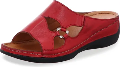 Produktbild von Gemini Damen Pantolette rot Größe 40