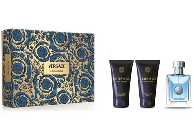 Zdjęcie produktu dla Versace Pour Homme Woda toaletowa Zestaw 50 ml + 50 ml Balsam po goleniu + 50 ml Szampon