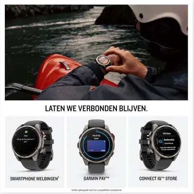 Produktbild von Garmin fenix 8 Pro AMOLED graphit/schwarz titan
