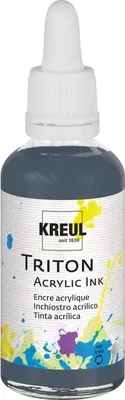 Produktbild von KREUL Acryltinte TRITON Acrylic Ink graphite 50 ml