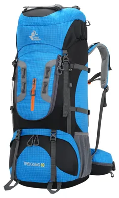 80L Wanderrucksack mit Regenschutz, wasserdicht, leicht, für Reisen & Klettern