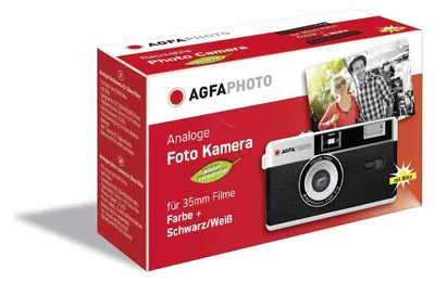 Obrázok produktu pre AgfaPhoto 603000, Kompaktný fotoaparát na film, 35 mm, 200 - 800, Optický, Čína, 32 mm