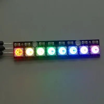 Produktbild von NeoPixel Stick mit 8 WS2812 5050 RGB LEDs