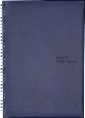 Produktbild von 2026 Güss EURO-Timer 24x17cm mit Wire-O-Bindung Einband Tucson blau
