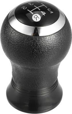 Image de Pommeau de levier de vitesses manuel pour Toyota Yaris 2005-2010, plastique noir - Pièces automobiles