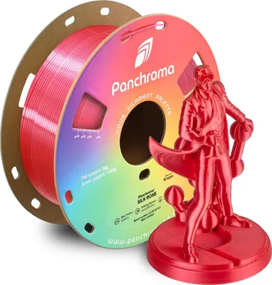 Image de Panchroma™ PLA Silk, Couleur:Silk Rose, Taille du filament:1.75mm, Poids:1 kg