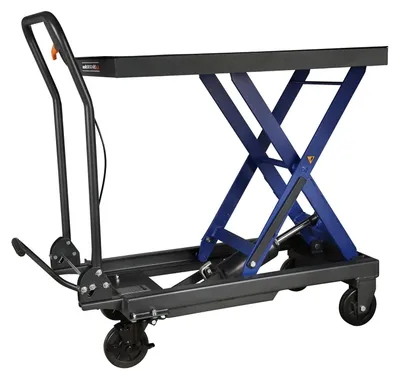 Obrázok produktu pre Hydraulický zdvíhací stôl 500kg, zdvih 390 - 910mm, plošina 852 x 502mm, Mammuth