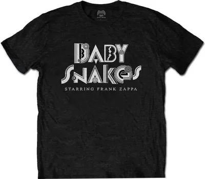 Produktbild von Frank Zappa - "Baby Snakes" T-Shirt für Herren/Damen Uni RO7978 (M) (Schwarz)