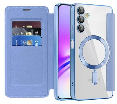 Zdjęcie produktu dla Techsuit SmartMag Book etui do Samsung Galaxy A05s - jasnoniebieskie