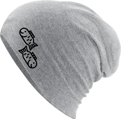 Produktbild von Huuraa Beanie Fische Sternzeichen Symbol Heather Grey One Size Baumwolle und Elasthan Mütze Geschenkidee