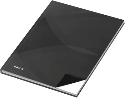 Produktbild von 3x Kladde / Notizbuch / A6 / 96 Blatt / blanko / 70g/m²
