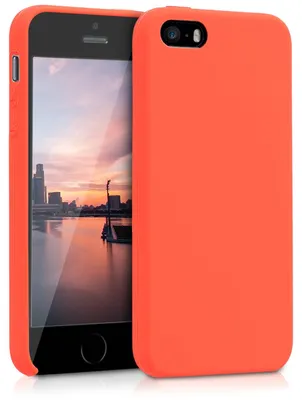 Produktbild von kwmobile 42766.69, Hauthülle, Apple, iPhone SE/5/5S, 10,2 cm (4"), Orange
