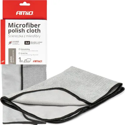 Produktbild von AMiO Microfasertuch Mikrofasertuch 03975 300mm 400mm Mikrofaser 0,047kg