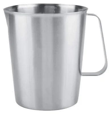 Obrázek produktu pro Nerezová odměrka o objemu 2000 ml s rukojetí a stupnicí