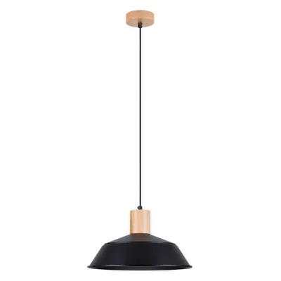 Produktbild von Pendelleuchte FANO Schwarz 1xE27 15W Stahl 120x34x34cm Sollux Lighting
