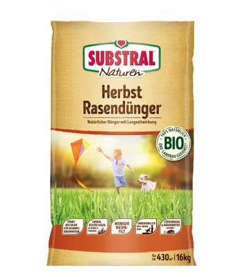 Produktbild von SUBSTRAL® Naturen®  Herbstrasendünger 16 kg für ca. 430 m²