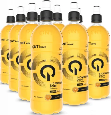 Produktbild von QNT L-Carnitine 2000 (12x700ml) Orange - Diät & Gewichtsmanagement - L-Karnitin