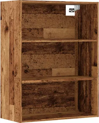 Zdjęcie produktu dla Szafka wisząca, stare drewno, 69,5x32,5x90 cm