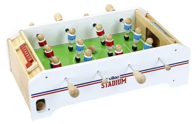 Produktbild von Vilac Tischfußball Holzspiel für Kinder mit Korkbällen und Punktzähler