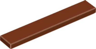 Obrázek produktu pro 100 dílku LEGO, díl c. 6636, cervenohnedá
