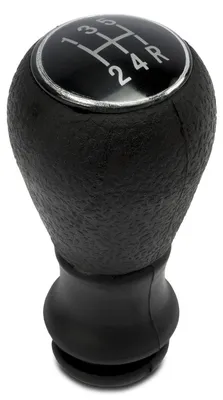 Produktbild von ORIGEN Schaltknauf 5-Gang Schalthebelknauf Schwarz Chrom passend für PEUGEOT 207 (WA, WC) 206 Schrägheck (2A/C) 206 CC (2D) 207 CC (WD) 308 SW II
