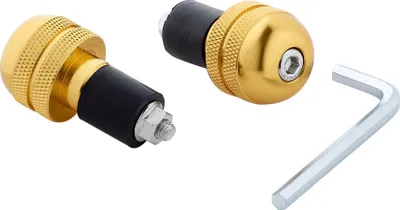 Produktbild von Hashiru Lenkerenden ST01 18mm Gold für Universelle Passform