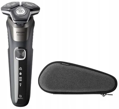 Produktbild von Philips S5887/30 Series 5000 SkinIQ Wet und Dry Rasierer mit 360°, Trimmer 60