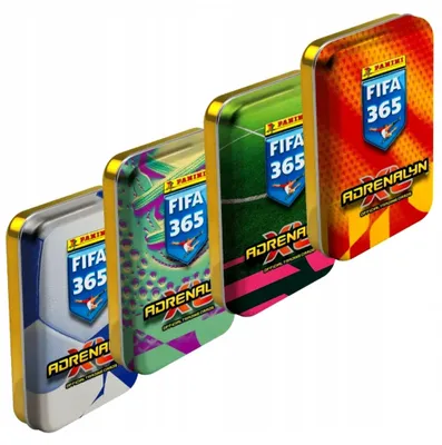 Image de FIFA 365 2026 mini TIN, 4 POCKETS, 2 LIMITED EDITION, 26 football cards