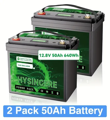 Immagine prodotto di Batteria agli ioni di litio - Batteria LiFePO4 - Batteria al litio - Batteria da 12V - Batteria di alimentazione - Capacità di 100Ah