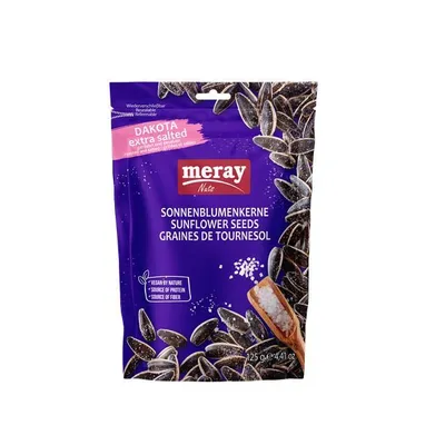 Produktbild von MERAY Sonnenblumenkerne geröstet & extra gesalzen - 125g